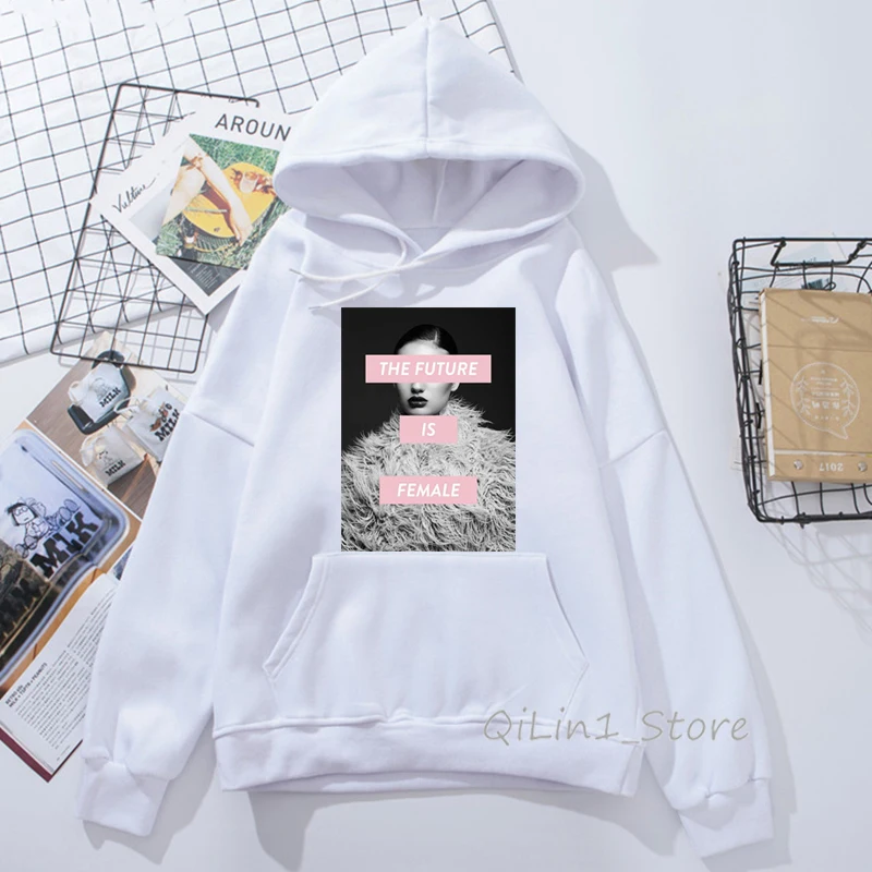 Женский свитшот с принтом будущее|Женские толстовки и свитшоты| |