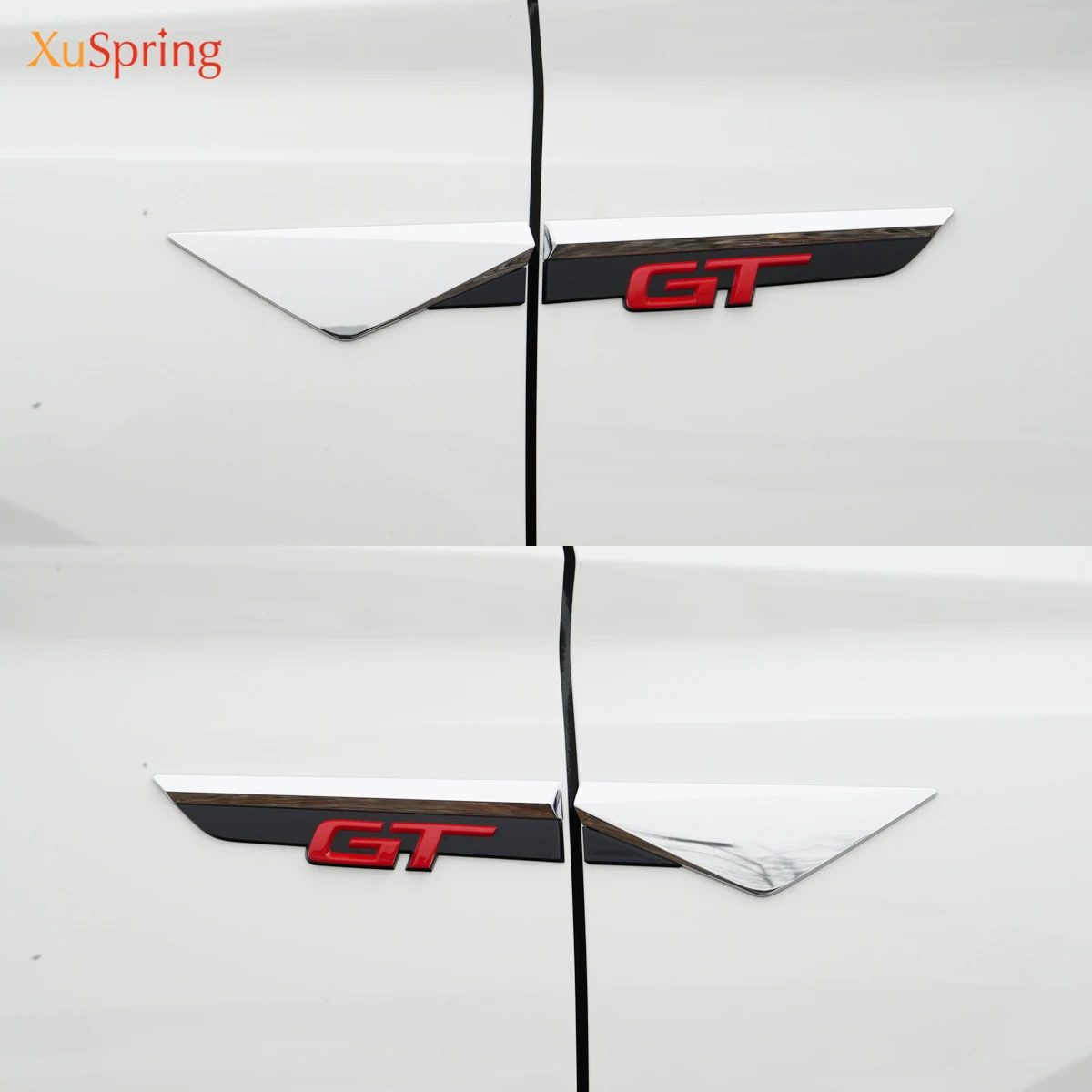 

For Skoda KAMIQ 2019 2020 Original Wing Door Side Fender Emblem Badge Sticker Trim Chrome Car Styling Accessories