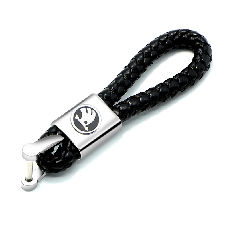 1 шт. модный автомобильный брелок для ключей Плетеный Skodas Octavia A5 A7 Fabia превосходные