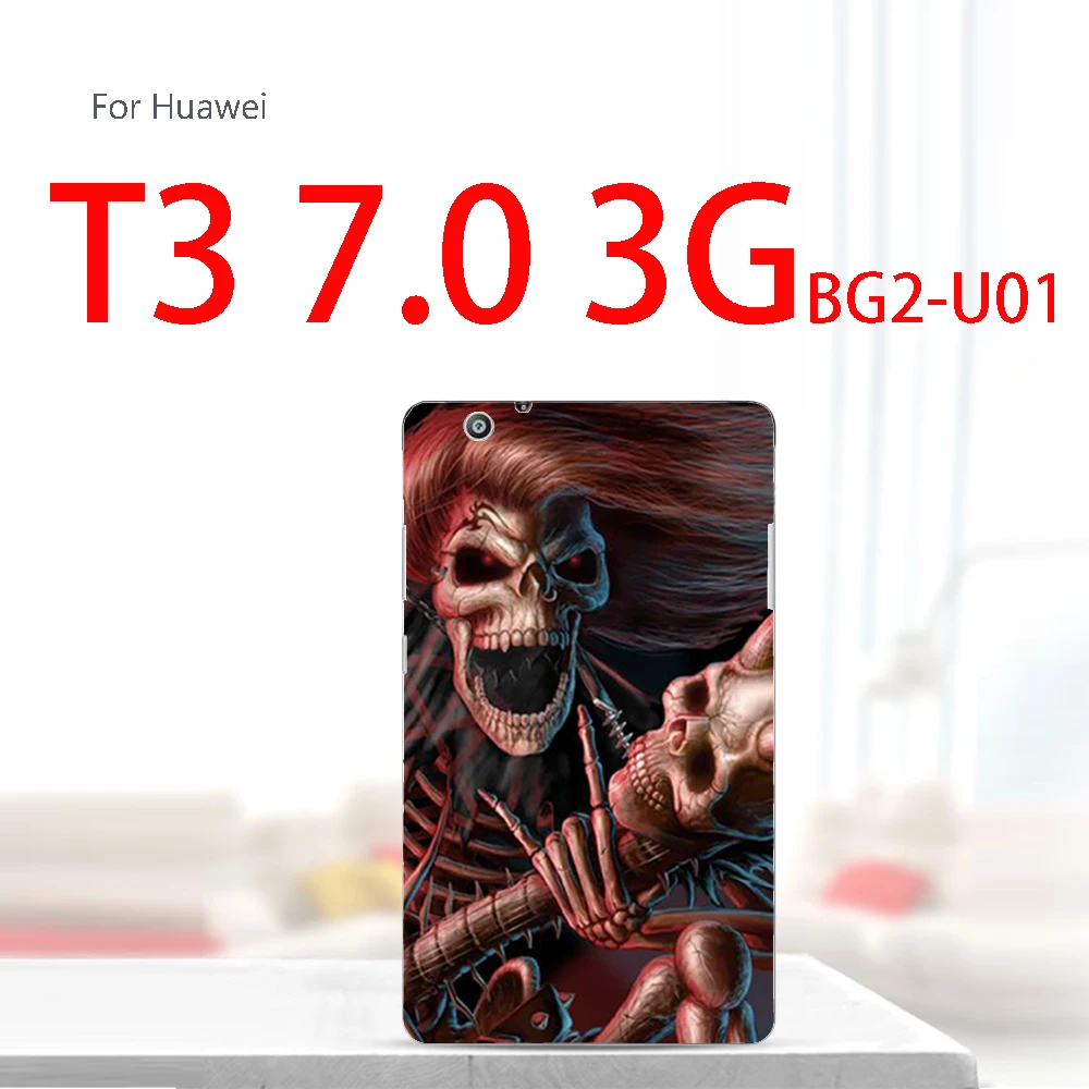 Разноцветный планшет чехол для huawei MediaPad T3 7,0 3g версия BG2-U01 7 дюймов ультра тонкий мягкий силиконовый чехол на заказ Diy - Цвет: G12 ku lou tou