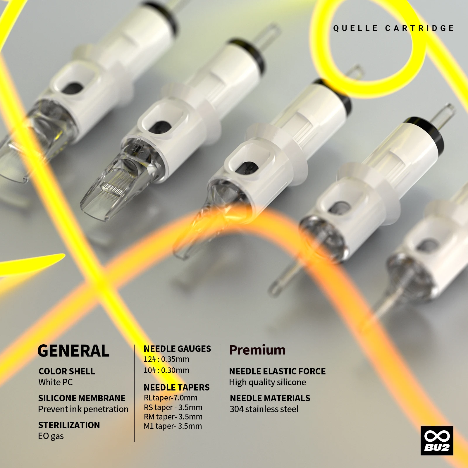 Stigma Round Liner 20-50 Pieces Bugpin Disposable Tattoo Syringes Safety With Membrane Suitable For Artists | Красота и здоровье