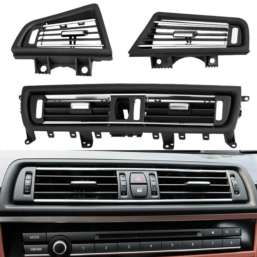 Передний ряд ветра слева справа от центра вентилятор заднего кондиционера гриль