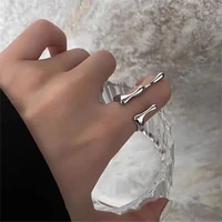 new creative irregular design fluid ring exquisite simple mens and womens open ring party jewelry accessories best gift