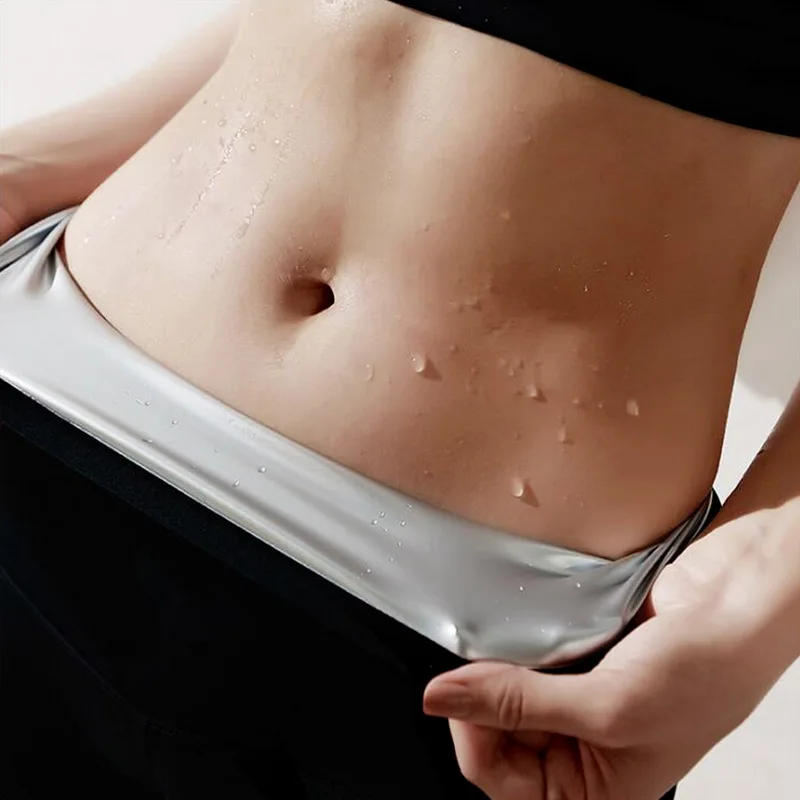 

Women Sauna Sweat Pants Thermo Fat Control Legging Body Shapers Fitness Stretch Control Panties Waist Slim Shorts 2021