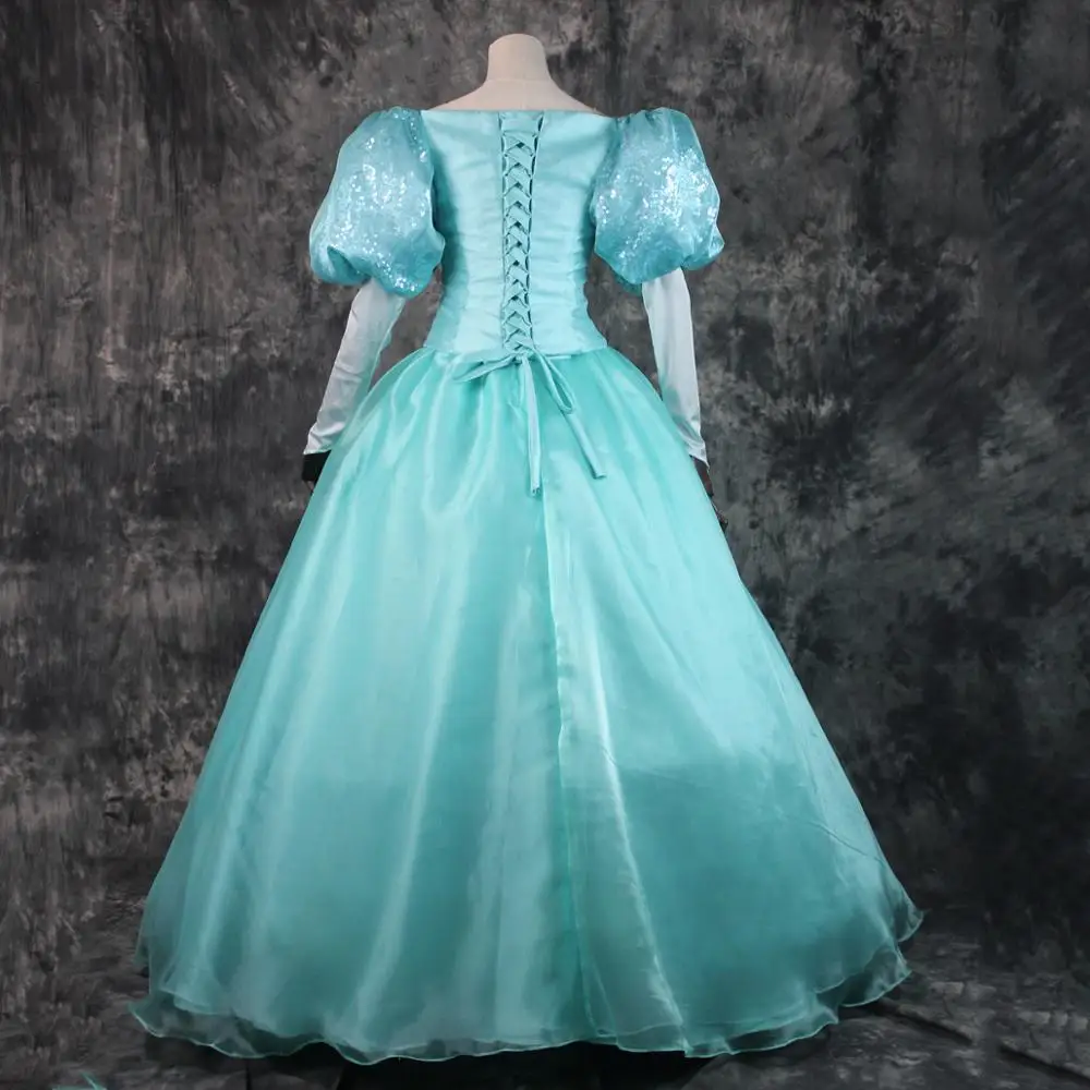 Костюм для косплея маленькой Русалочки Ариэль нарядное платье на Хэллоуин