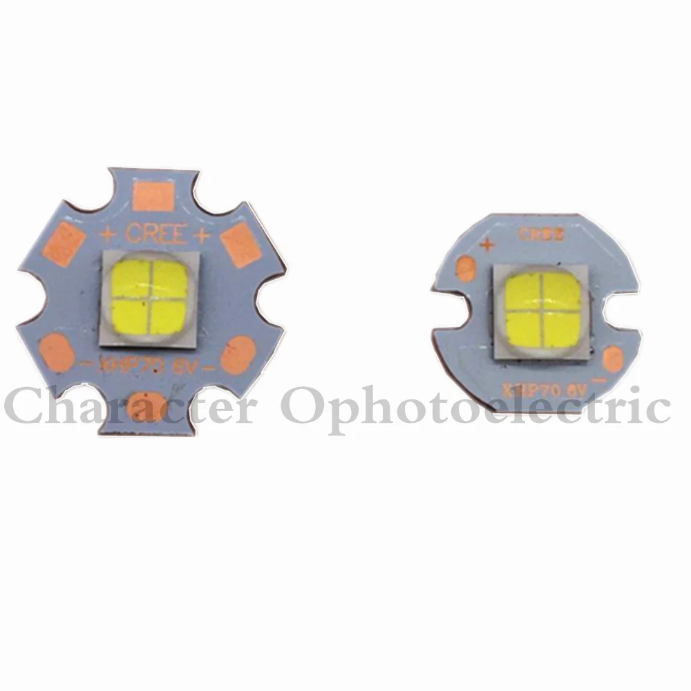CREE XHP70 6500K холодный белый 5000K нейтральный 3000K теплый светодиодный излучатель Dido 6 в