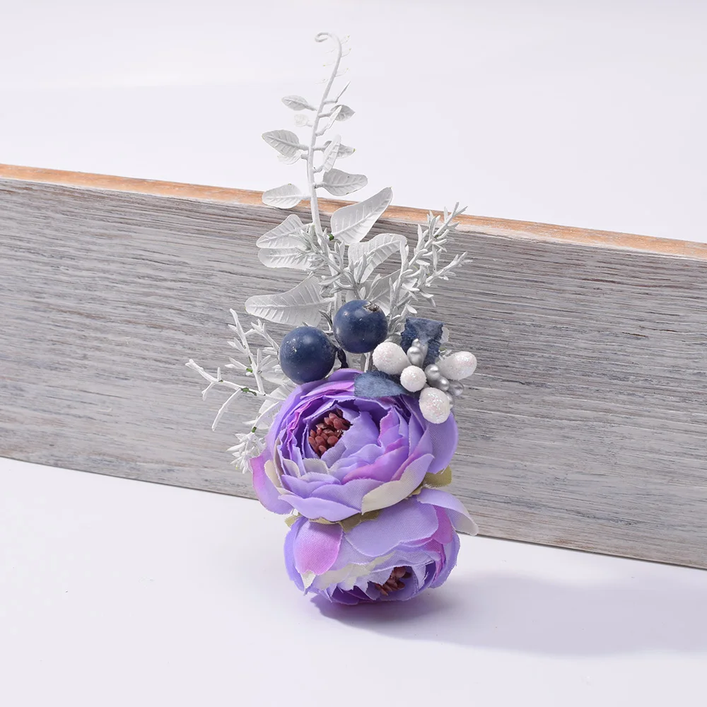 Свадебная заколка для волос в виде цветка свадебные украшения аксессуары