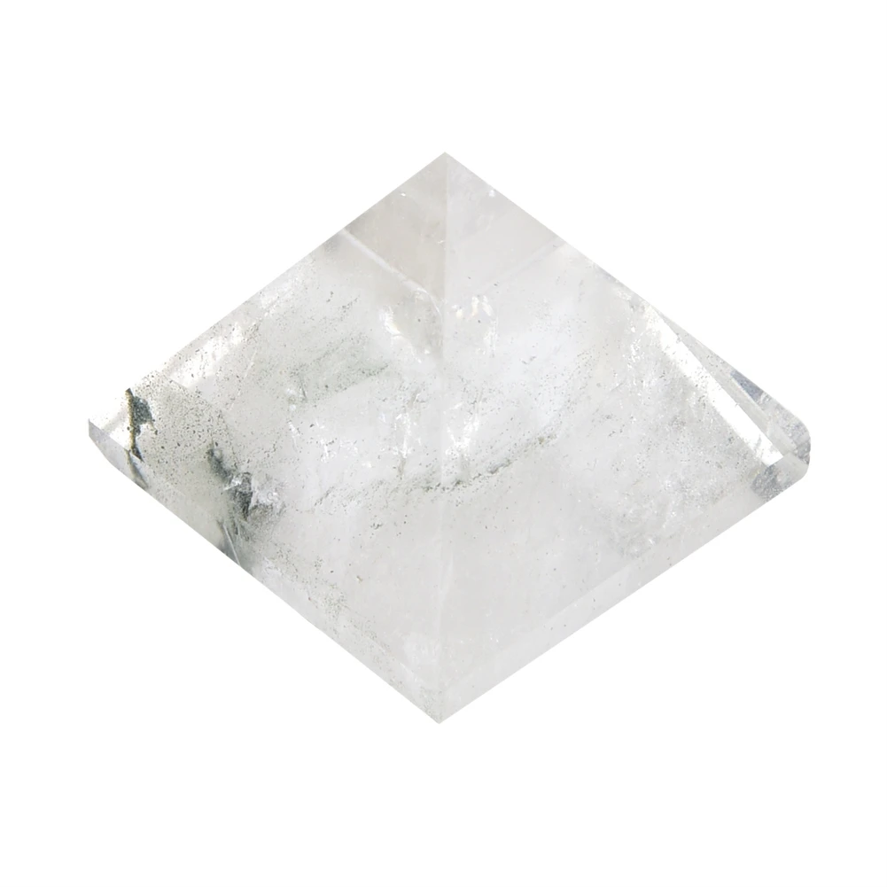 Новинка 100% натуральный кристалл пирамида из кварца энергия исцеляющая башня