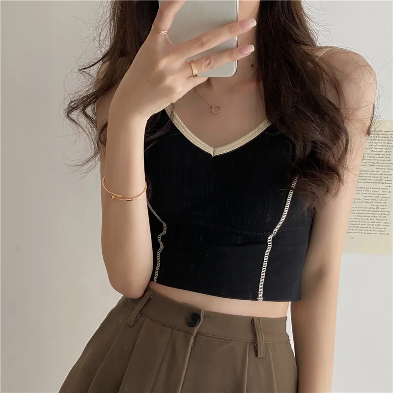 

women strap underwear camis 8718#