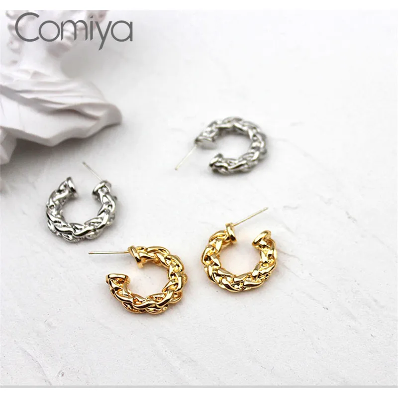 Модные корейские дизайнерские серьги Boucle D'oreille Moda Feminina золотые женские милые