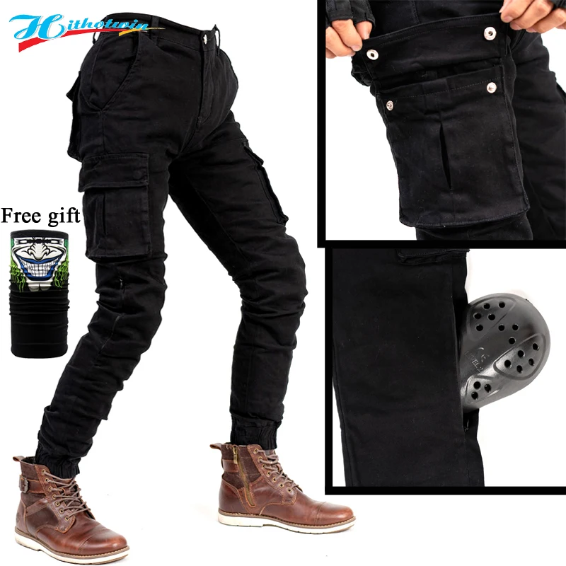 Брюки мужские мотоциклетные защитные защитное снаряжение для езды на мотоцикле