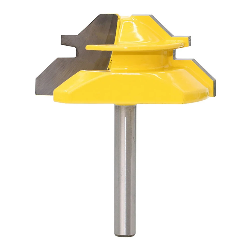 

Woodworking Tool Stock Joint Router Bit Trimming Straight Milling Cutter Steel Durable 1/2 Inch