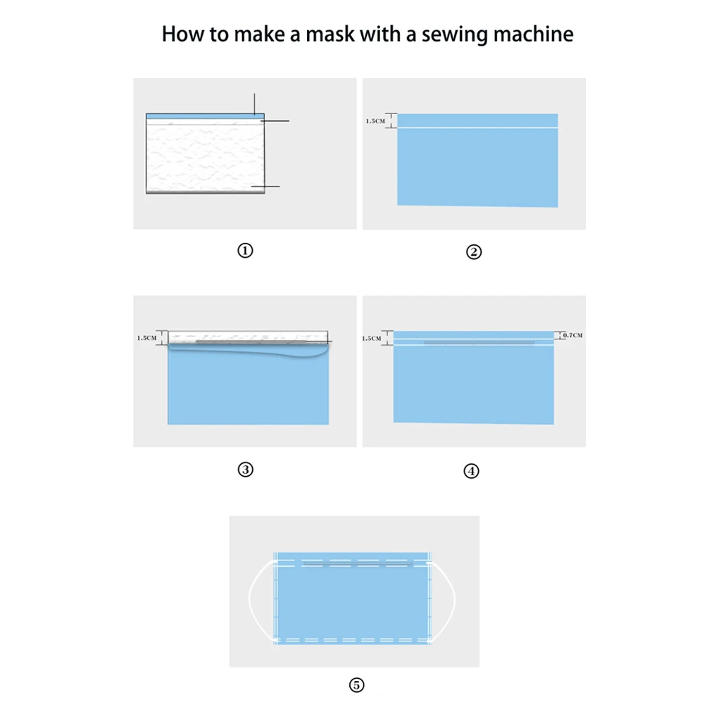 Мягкий полипропилен 5 м нетканый материал для одежды шитье сделай сам