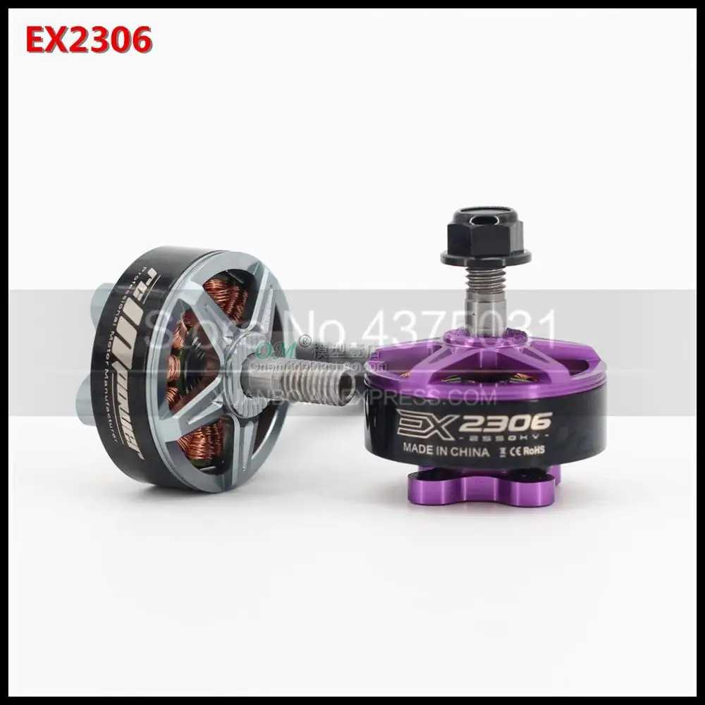 Оригинальный 2 шт. RCINPOWER EX2306 2550KV 3 5S CW резьба бесщеточный двигатель для