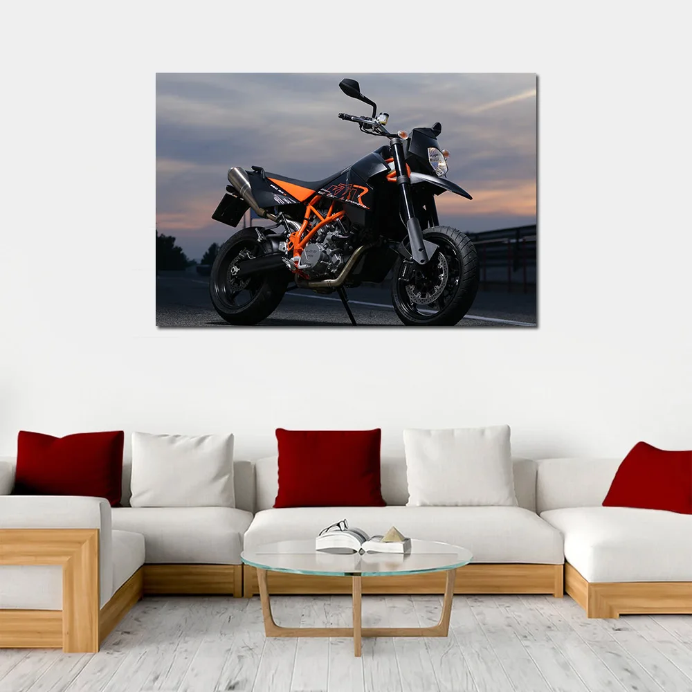 Цельная картина на холсте 950 SM супер мотоциклы HD постеры и принты настенные панно
