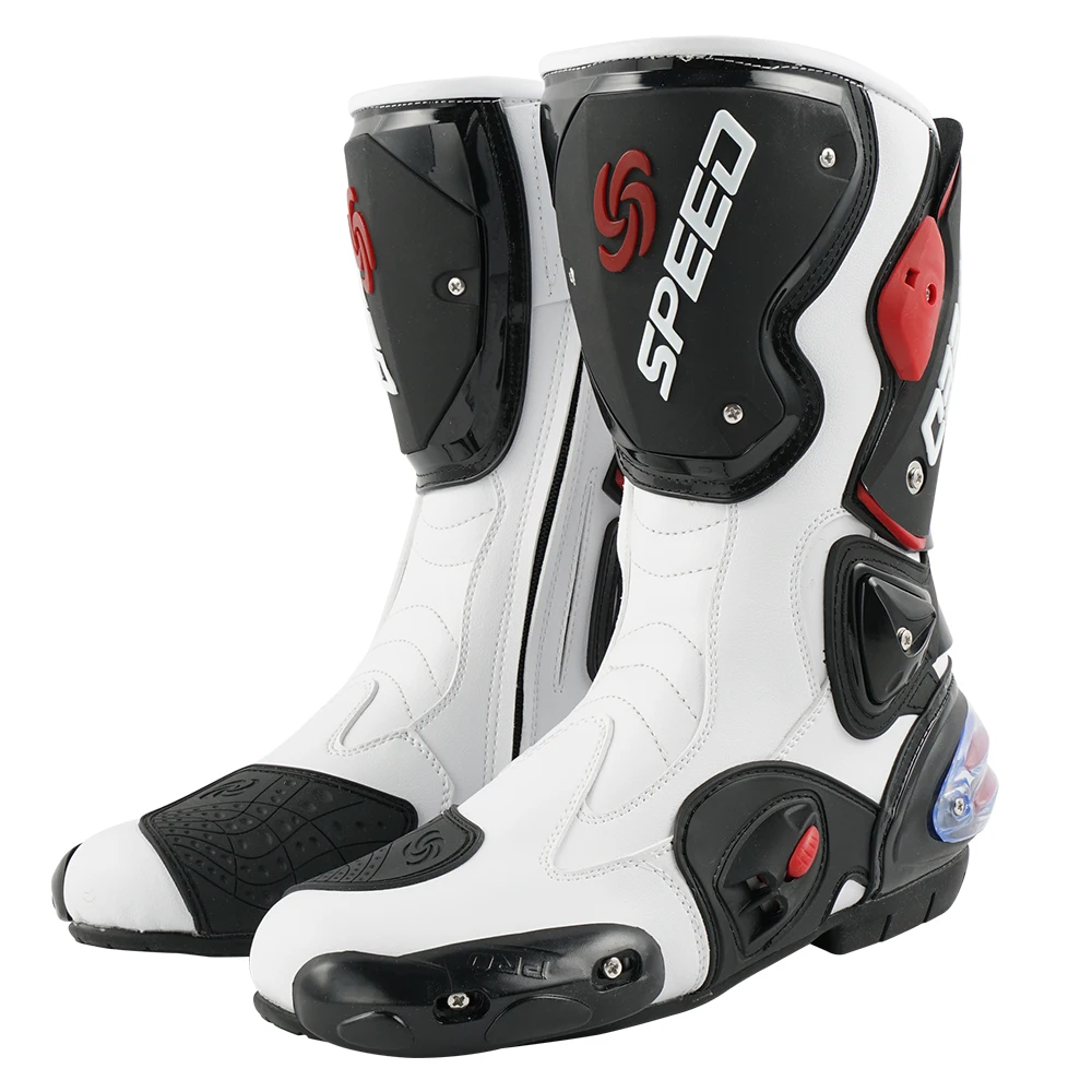 Профессиональные мотоциклетные ботинки SPEED BIKER из микрофибры для мотокросса