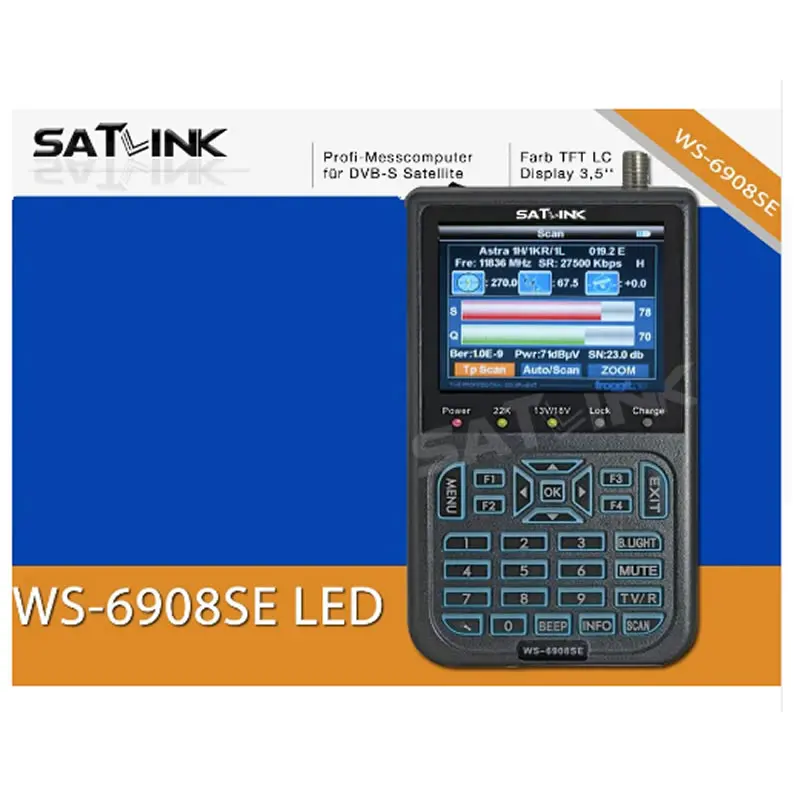 Оригинальный цифровой спутниковый искатель Satlink устройство для измерения