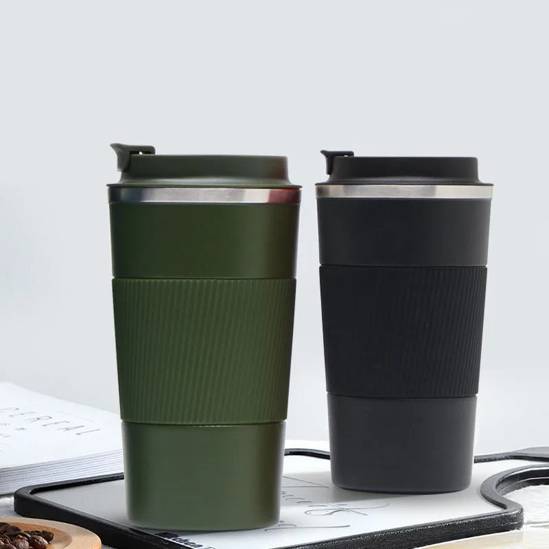 

380/510ml Stainless Steel Cups Thermos Tumbler Travel Coffee Mugs Water Cup Vacuum Flask Thermo Drinking Bottle