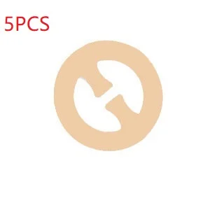 slip set 5 шт./партия, пластиковый нескользящий бюстгальтер на бретельках, Женская эластичная бретелька бюстгальтера, Нескользящие аксессуары, противоскользящая пряжка - Цвет: slip set