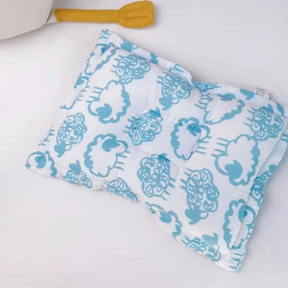 

High Quality Baby Shaping Pillow Cartoon Toddler Sleeping Positioner Cushion Flat Head Protect Newborn Baby Bedding