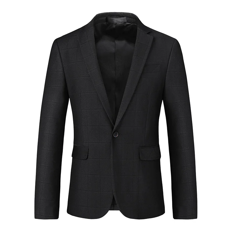 Мужской деловой пиджак повседневный для свадьбы и вечеринки размеры s M L XL XXL XXXL 2020