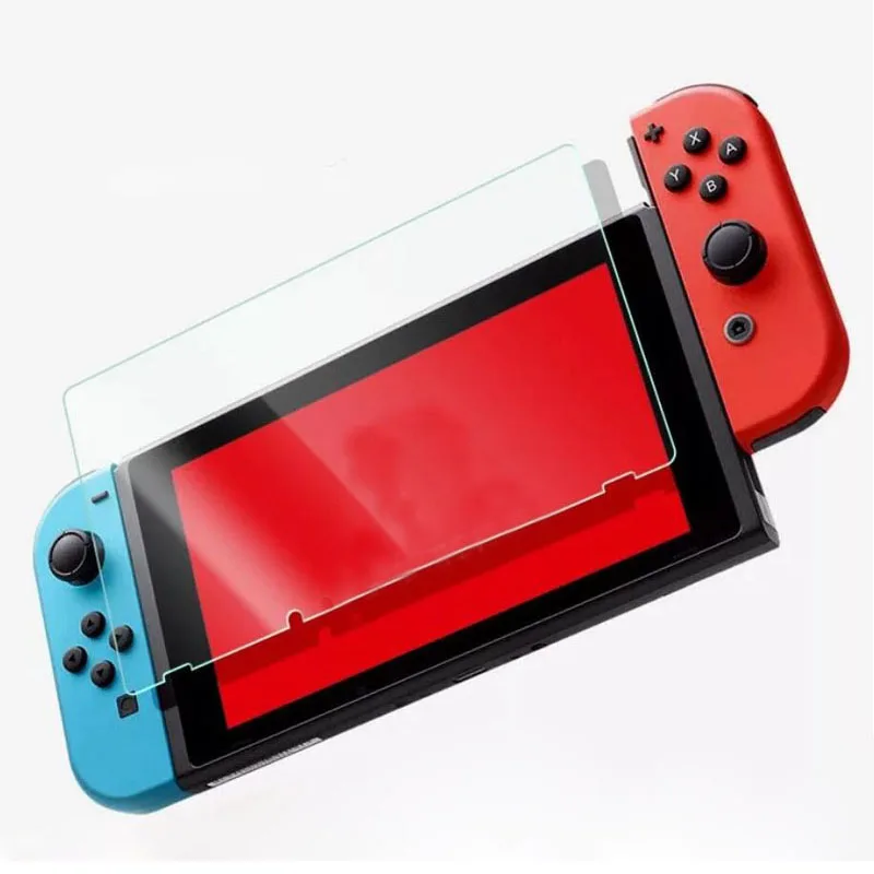 

Tempered for Nintend Switch NS glass Ultra Clear Full HD Screen Protective Film Surface Guard Console Protector Cover Skin
