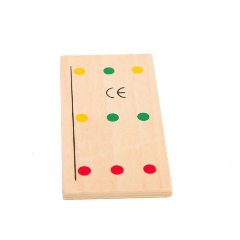 

Toy Montessori Wooden Toy Teaching Three-color Sorting Array Game Preschool Education Preschool Training Learning Toys