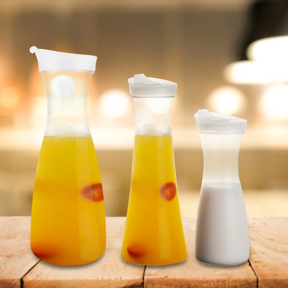 1000ml Acrylic Transparent Juice Bottle Water Jug Ice Cold with Lid for Bar Home Use | Дом и сад