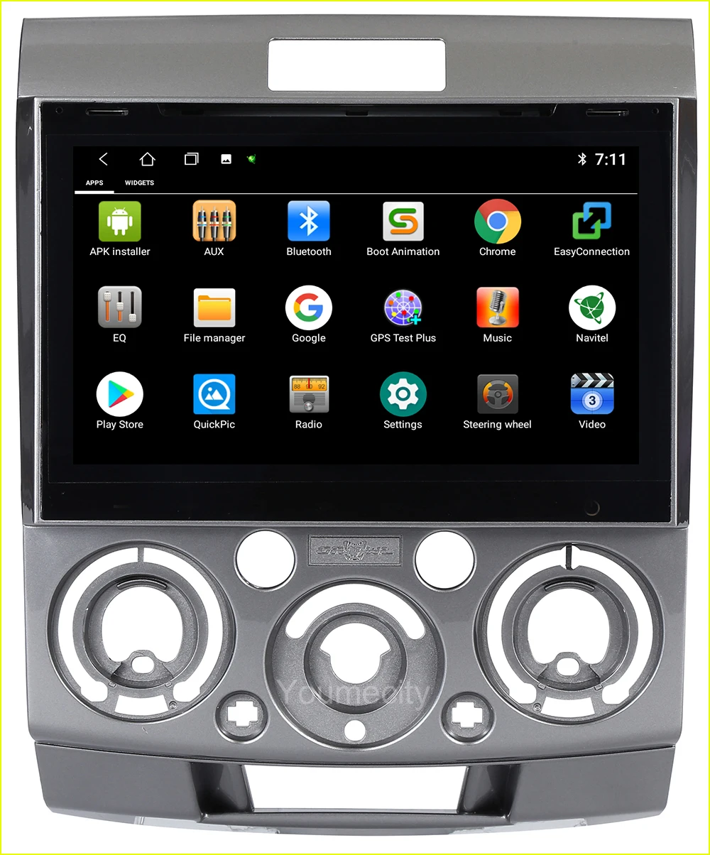 Головное устройство Android 8,1 Восьмиядерный автомобильный Dvd видео плеер для Mazda BT-50 BT50 BT 50 2006-2011 лет радио/Bluetooth/Gps RDS 2G ram