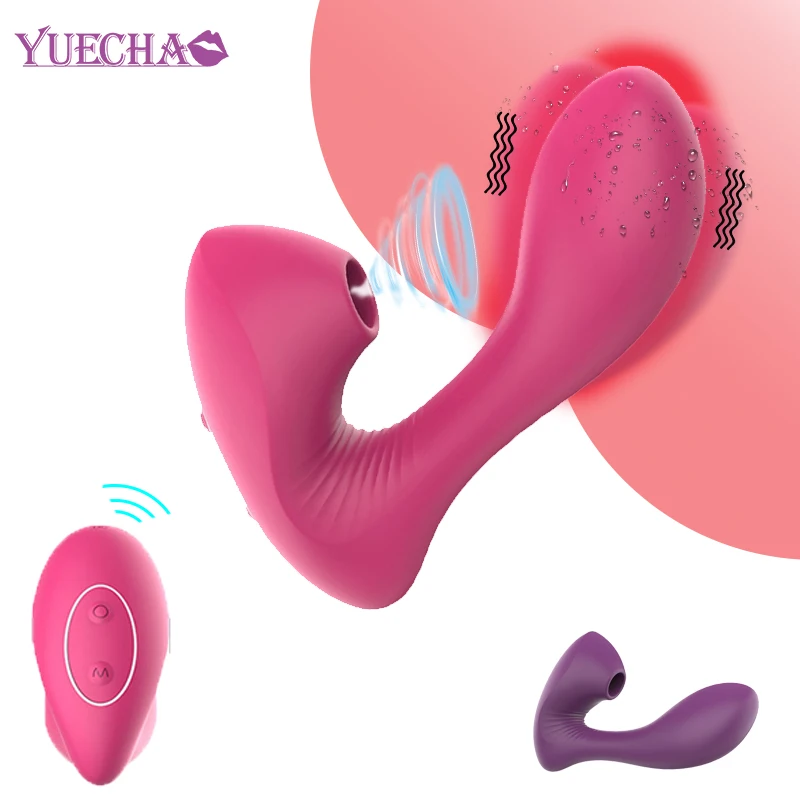 YUECHAO сосать фаллоимитатор вибратор интимные игрушки для женщин пары взрослых G Spot