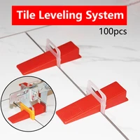 100pcs 1 01 52 02 53 0mm tile leveling system for tile laying clips wedges pliers alignment tiles tools