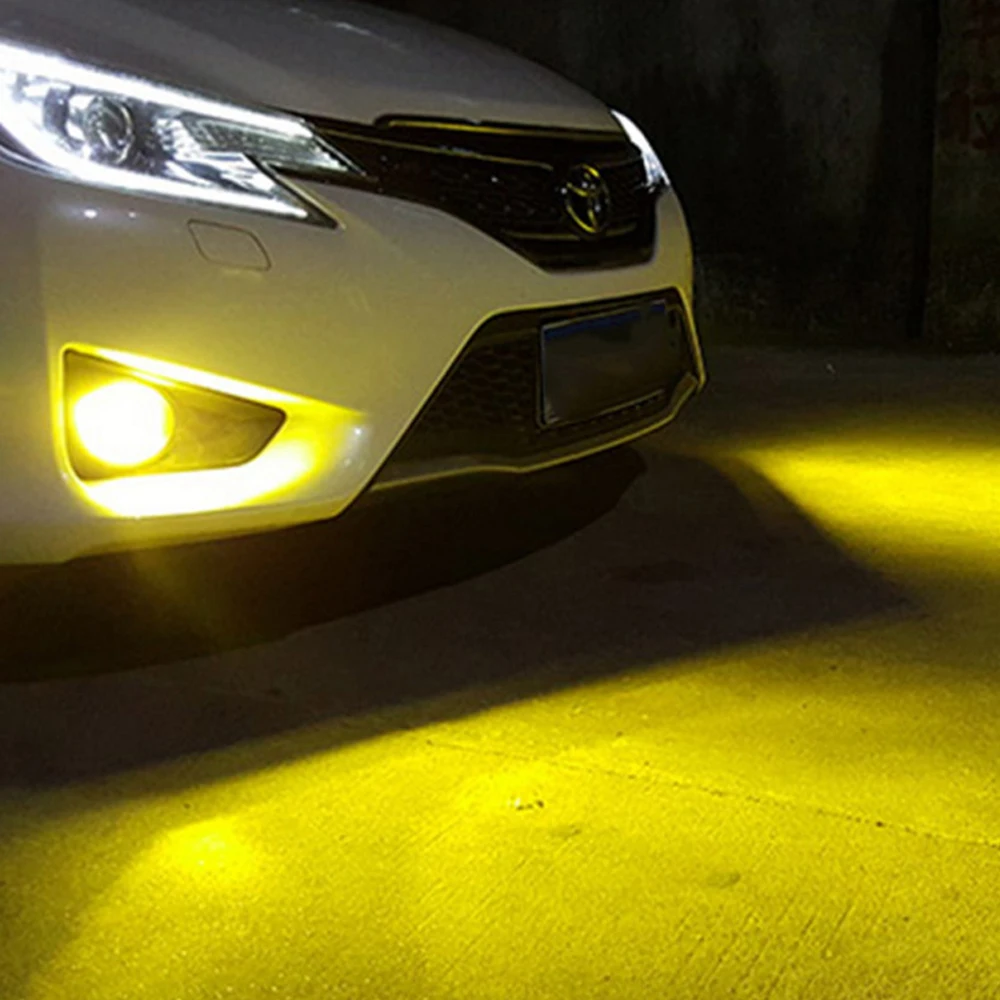 Противотуманный светильник 2 шт. 100 Вт h1 золотисто желтый 3000 К с функцией