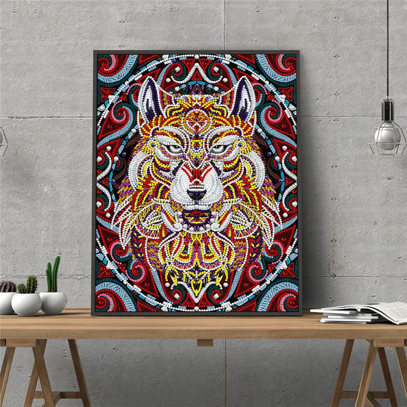 

5D Animal Luminous DIY Diamond Painting Constellation Cross Stitch Kit Embroidery Mosaic Picture Of Rhinestones Home Decor Gift