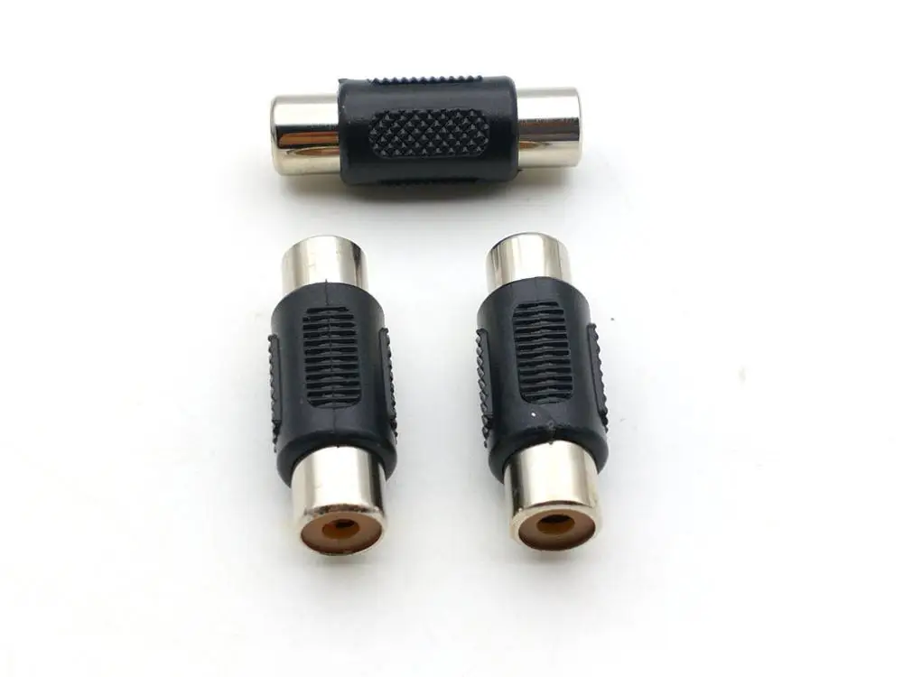 1000 шт. Аудио Видео Женский переходник RCA Соединительный адаптер Joiner |