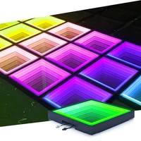 Best Selling IP67 RGB Mirror Colorful Walkway Wedding Outdoor 3D LED Dance Floor