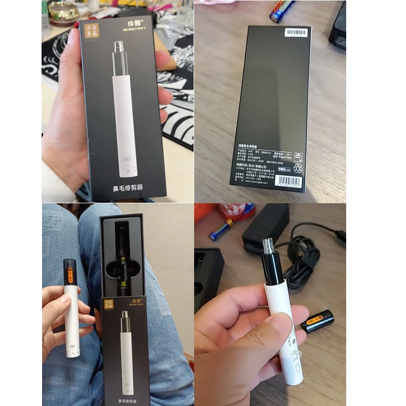Xiaomi Youpin HN1 электрические триммеры для волос в носу мужчин портативный триммер