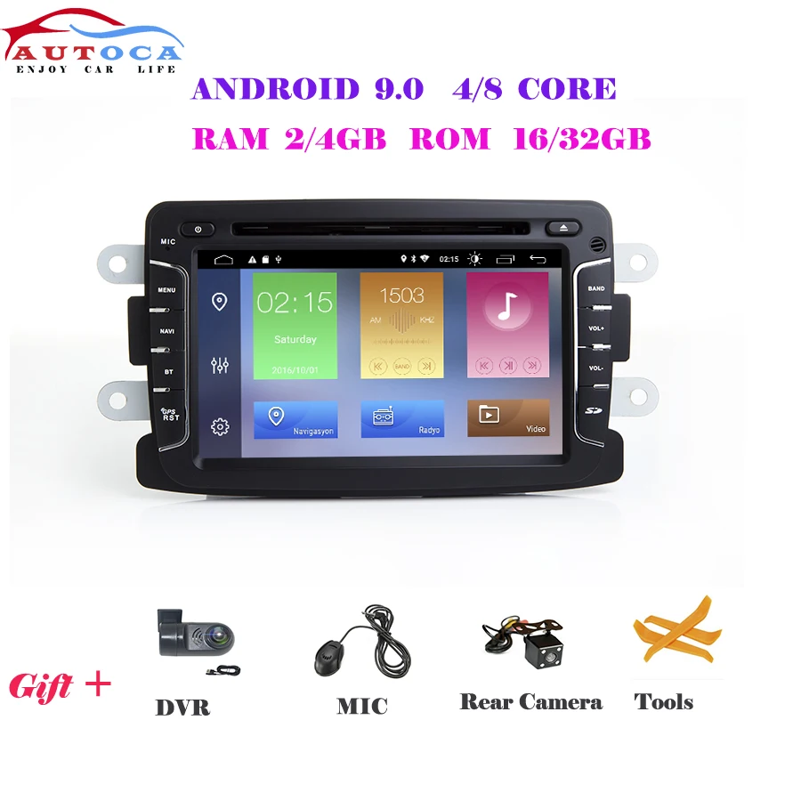Автомагнитола Carplay IPS DSP Android 10 GPS для Duster/Captur/Lada/Xray 2/Logan 2/Dacia/Sandero|Автомагнитолы| |