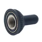 Переключатель с резиновой крышкой M12 мм черный водонепроницаемый чехол CQC новый высококачественный чехол