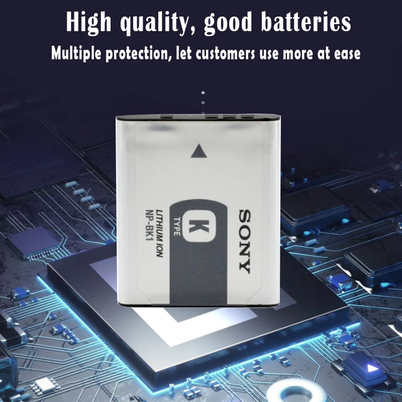 Original Sony NP-BK1 NP BK1 Camera Battery Pack DSC W190 S750 S780 S950 S980 W370 W180 DSC-W190 DSC-S780 DSC-S950 DSC-S980 | Электроника