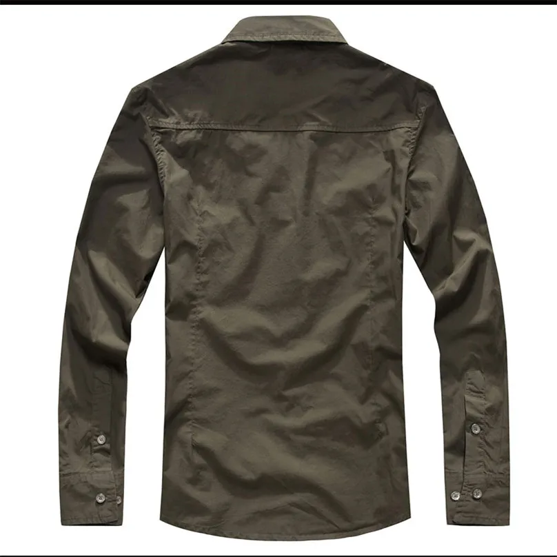 Мужские военные длинные рубашки для мальчиков летние рубашки-поло детей