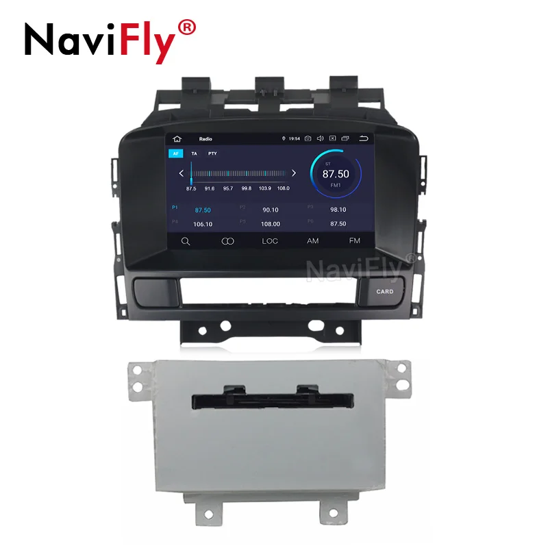NaviFly Android 9 0 Восьмиядерный PX5 автомобильный dvd-плеер для OPEL ASTRA J 2010-2012 Автомобильная