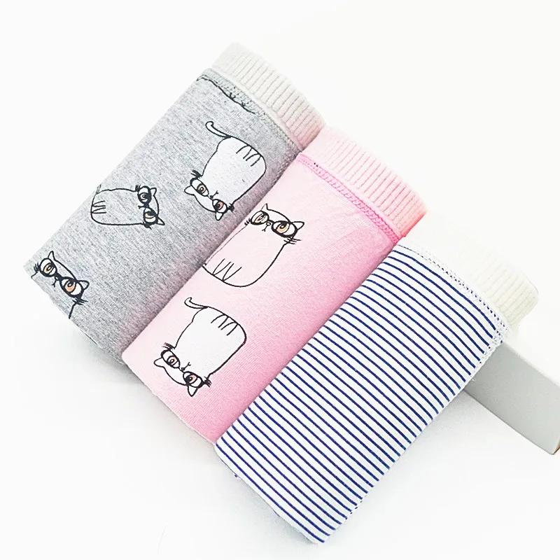 5 шт./лот женские менструальные хлопковые бесшовные трусы нижнее белье