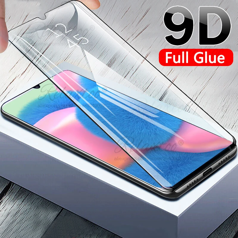 9D Защитное стекло для Samsung Galaxy A50 A70 полное закаленное galax A10 A20 A20E A30 A40 защита экрана