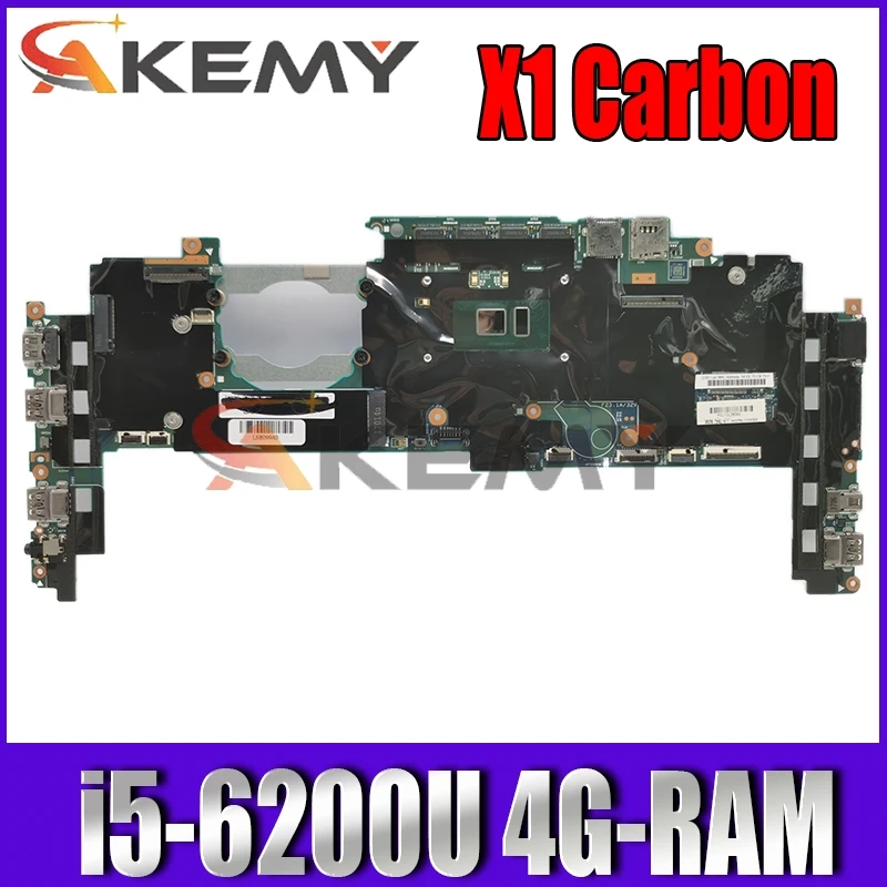 

Thinkpad подходит для X1 углерода 4th Gen i5-6200U 4G ноутбук материнская плата. FRU 01LV897 01AX832 01LV893 01AX800 01LV894