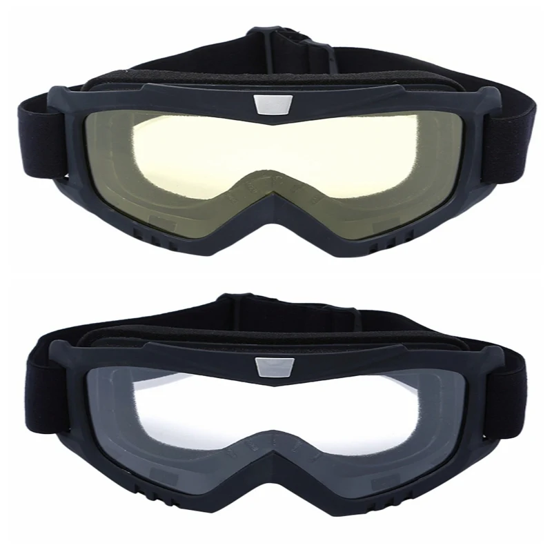 

Windproof Skiing Glass With removable mask Motorbike Goggles Ski Snowboard Mask Winter Snowmobile Goggles Motocross Sunglasses