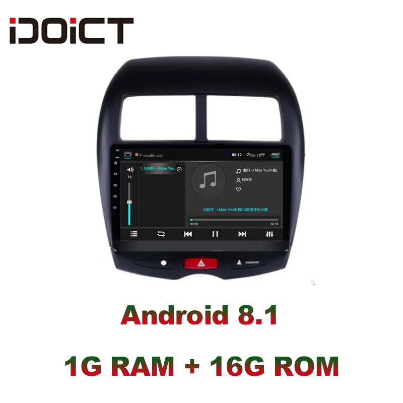 Автомобильный DVD плеер IDOICT Android 8 1 с GPS навигацией мультимедийный проигрыватель