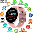 Смарт-часы EIGIIS для мужчин и женщин, спортивные умные часы с мониторингом давления, кислорода, сердечного ритма, в режиме реального времени