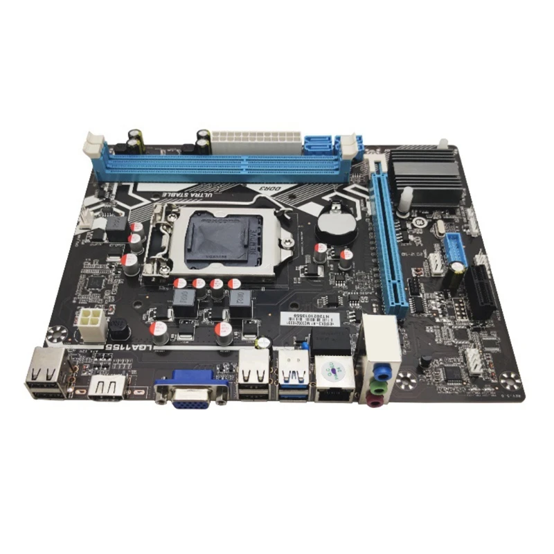 

H61 LGA 1155 Motherboard DDR3 Dual Channels Memory 16G For -Intel Core I3 I5 I7