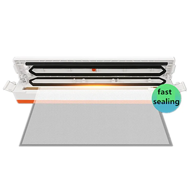 Бытовой вакуумный упаковщик пищевых продуктов 220 В 10 пакетов в