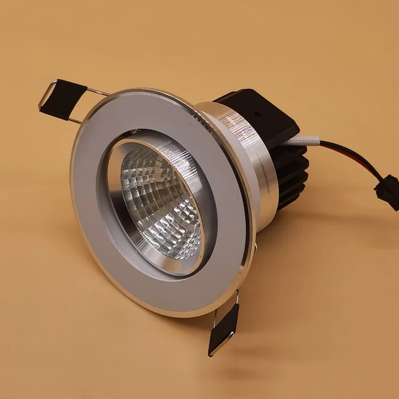 Бесплатная доставка 10 Вт Встраиваемый светодиодный потолочный светильник с